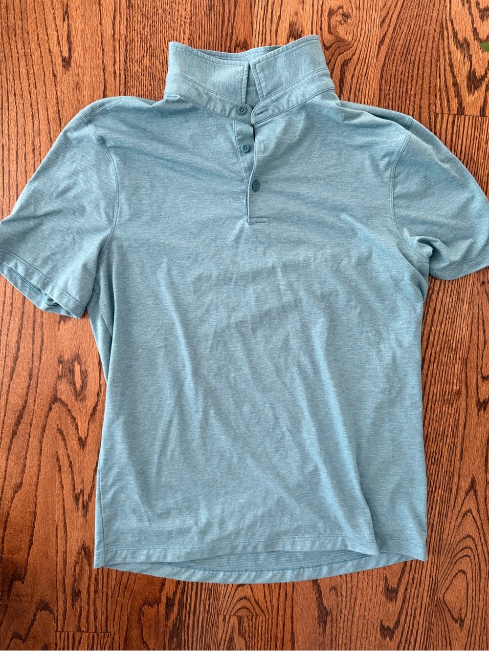 Lululemon Men’s Short-Sleeve Performance Breathable Athleisure Polo Shirt